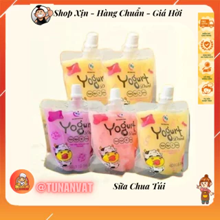 🔥[HOT]🔥[Combo 5] Túi Nước Sữa Chua Trái Cây Yogurt 4 Vị, Sữa Chua Uống Giải Nhiệt, đồ ăn vặt