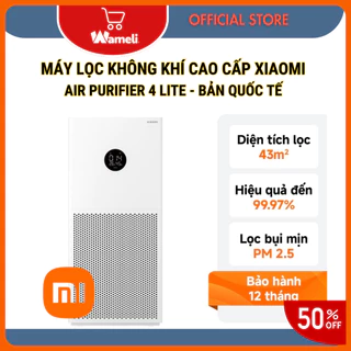 Máy lọc không khí Xiaomi Mi Air Purifier 4 Lite bản quốc tế- Máy lọc không khí gia đình chính hãng