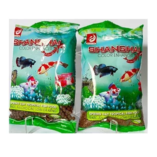 Thức ăn SHANGHAI cho Cá Cảnh 100gr ACE PHỤ KIỆN CÁ CẢNH THUỶ SINH