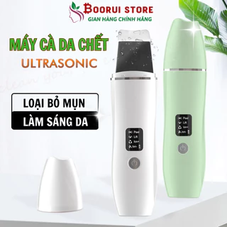 Máy Cà Da Chết Bằng Sóng Âm Boorui C3, Xẻng Đẩy Mụn Đầu Đen, Tấy Tế Bào Làm Sạch Và Căng Da Mặt