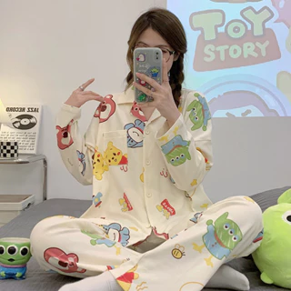 Bộ ngủ - đồ ngủ pijama kate lụa loại 1 yêu luôn