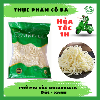 [ Hỏa Tốc 1H ] Phô Mai Bào Mozzarella Xanh Hàng Đức Kéo Sợi Dai Ngon 1KG