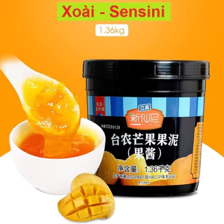 Mứt sốt Xoài Sensini chai chiết 130g tiện sử dụng