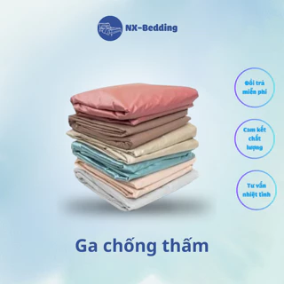 Ga Chống Thấm Một Màu, Ga Chống Thấm Đủ Kích Thước - NX-Bedding