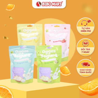 Sữa Chua Khô Hoa Quả Sấy Lạnh Oggas Yogurt Thơm Ngon Bổ Sung Lợi Khuẩn Cho Bé 18g - Bibo Mart