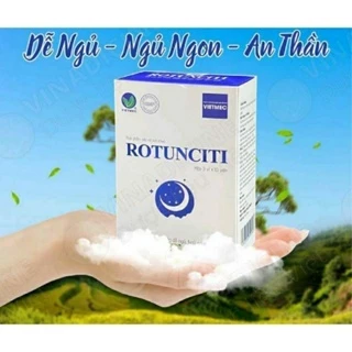 NGỦ NGON ROTUNCITI- Hộp 3 vỉ *30 viên