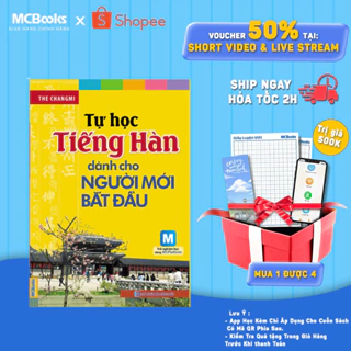 Sách - Tự học tiếng Hàn cho người mới bắt đầu Mcbooks