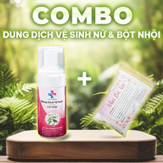 Combo 1 Dung dịch vệ sinh nhội + 100gr bột nhội