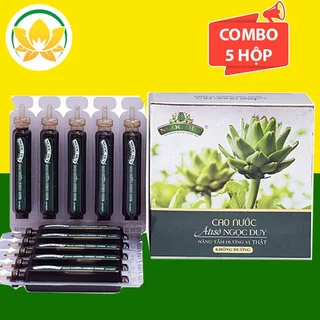 Cao Nước Atiso không đường combo 5 Hộp