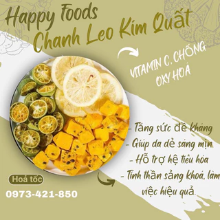 Trà Chanh Leo Kim Quất Nhiệt Đới, Trà Detox chanh dây