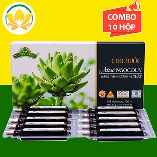 Combo Khuyến mãi Cao Nước Atiso Ngọc Duy combo 10 hộp