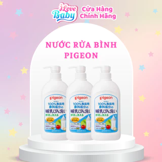 Nước Rửa Bình Pigeon Nội Địa Nhật 700ml, 800ml