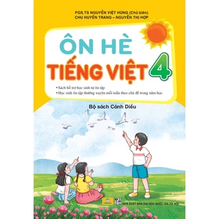 Sách - Ôn Hè Tiếng Việt 4 (Biên soạn theo chương trình GDPT mới ) - Cánh Diều - ndbooks