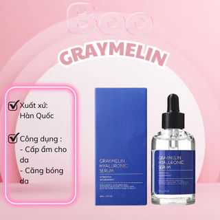 Tinh Chất Serum Dưỡng Ẩm Cấp Nước Phục Hồi Da Graymerlin Hyaluronic Serum 50ml