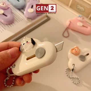 Dao rọc giấy đám mây cute tiện lợi nhỏ gọn dễ cầm GEN2