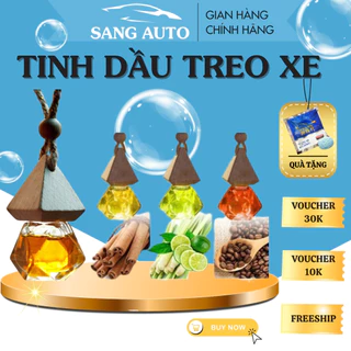 Tinh Dầu Treo Xe Ô Tô, Tinh Dầu Thiên Nhiên Treo Xe, Treo Phòng Nguyên Chất 100% Nhập Khẩu Nhiều Mùi