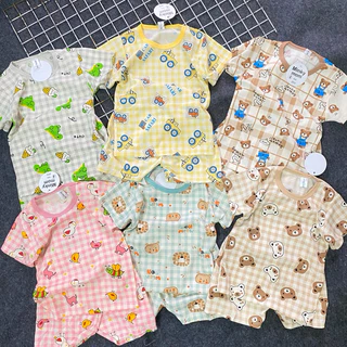 Combo 100k/3 bộ đồ tăm lạnh bé trai và bé gái size 7-17kg