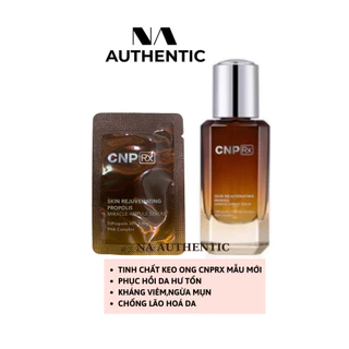 Gói sample tinh chất keo ong CNP Rx skin rejuvenating propolis miracle ampule serum - NA Authentic