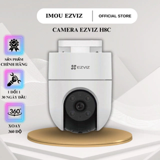 Camera wifi ngoài trời Ezviz H8C, độ phân giải 2K-4MP, xoay 360 theo chuyển động, đàm thoại 2 chiều