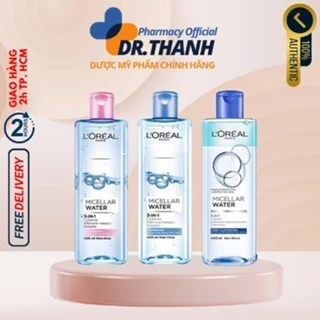 Nước Tẩy Trang L'Oreal Paris Cho Mọi Loại Da 3-in-1 Loreal Micellar Water Da Dầu Da Nhạy Cảm Da Khô