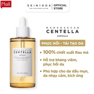 Tinh Chất Rau Má Phục Hồi, Giảm Mụn Dưỡng Trắng Serum Skin1004 Madagascar Centella Ampoule 100mll