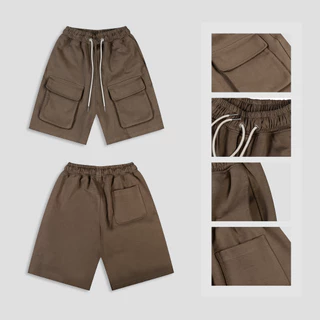 Quần Short Nam Ngắn CARGO SHORTS Vải 100% Cotton Compact, Co Giãn 2 Chiều, Chuẩn Form - PAY Studio