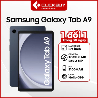 Máy tính bảng Samsung Galaxy Tab A9 (Wifi) 4GB/64GB - Thiết kế mỏng nhẹ, màn hình 8.7 inch, RAM 8GB