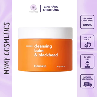 Sáp Tẩy Trang HANSKIN Cleansing Balm & Blackhead AHA Làm Sạch Sâu, Giảm Mụn Đầu Đen 80g