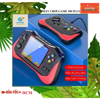 Máy chơi game cầm tay M8 Plus - Bản new 2023 - Với 500 Game siêu hot - Màn hình nét tinh xảo - Không lặp lại game