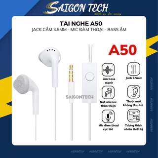 Tai nghe nhét tai Samsung 5830 dùng cho Samsung A01 A10 A10S A20 A30 A50 A50S M10 M20 M30 M50 J3 J4 J5 J6 J7 Jack 3.5mm