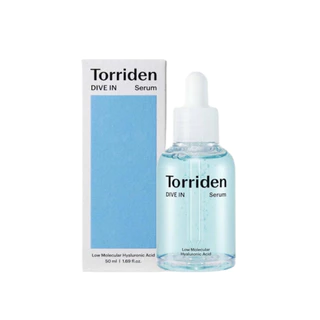 Serum DIVE IN TORRIDEN chứa axit hyaluronic phân tử thấp giúp giữ ẩm sáng bóng da/ giữ ẩm sâu bên trong/ 50ml