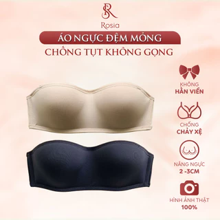 Áo ngực cup ngang basic Rosia Áo quây đệm mỏng phù hợp các bạn mới lớn Áo ngực đệm mỏng chống tụt 0007