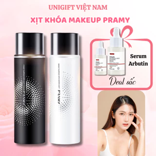 Xịt khoá makeup PRAMY, Xịt khóa nền  lâu trôi bắt sáng, dưỡng ẩm và kiểm soát dầu - 100ml