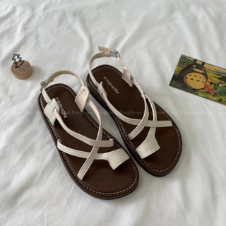 Sandal xỏ ngón đế bệt Pong Shoes- Full Box- Mã 1669