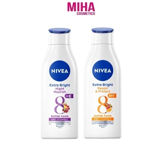 Sữa Dưỡng Thể NIVEA Phục Hồi Dưỡng Trắng Da Extra White 200ml