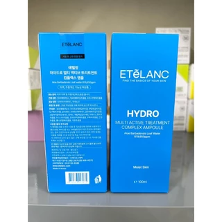 Siêu tinh chất ETẽLANC Hydro Multi Active Treatment serum trẻ hoá , căng bóng sáng da 100 ml