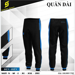 Quần dài thể thao, quần jogger  thể thao nam nữ  VNXK SAO VIỆT chất co dãn bốn chiều thoáng mát, dáng thể thao năng động