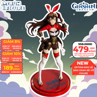 Mô Hình, Figure Genshin Impact Bé Amber Kỵ Sĩ Anime, Game - Full Box Trùm Figure