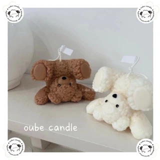 Nến Thơm Trang Trí Phòng Tinh Dầu Cao Cấp Tạo Hình Chú Gấu Nhào Lộn | Oube Candle NT108