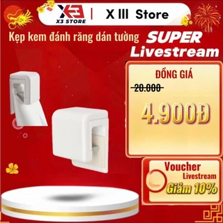 Giá treo kem đánh răng[Nhỏ Gọn], giá treo sữa rửa mặt, giá treo dính tường, nhỏ gọn, tiện lợi, tối giản