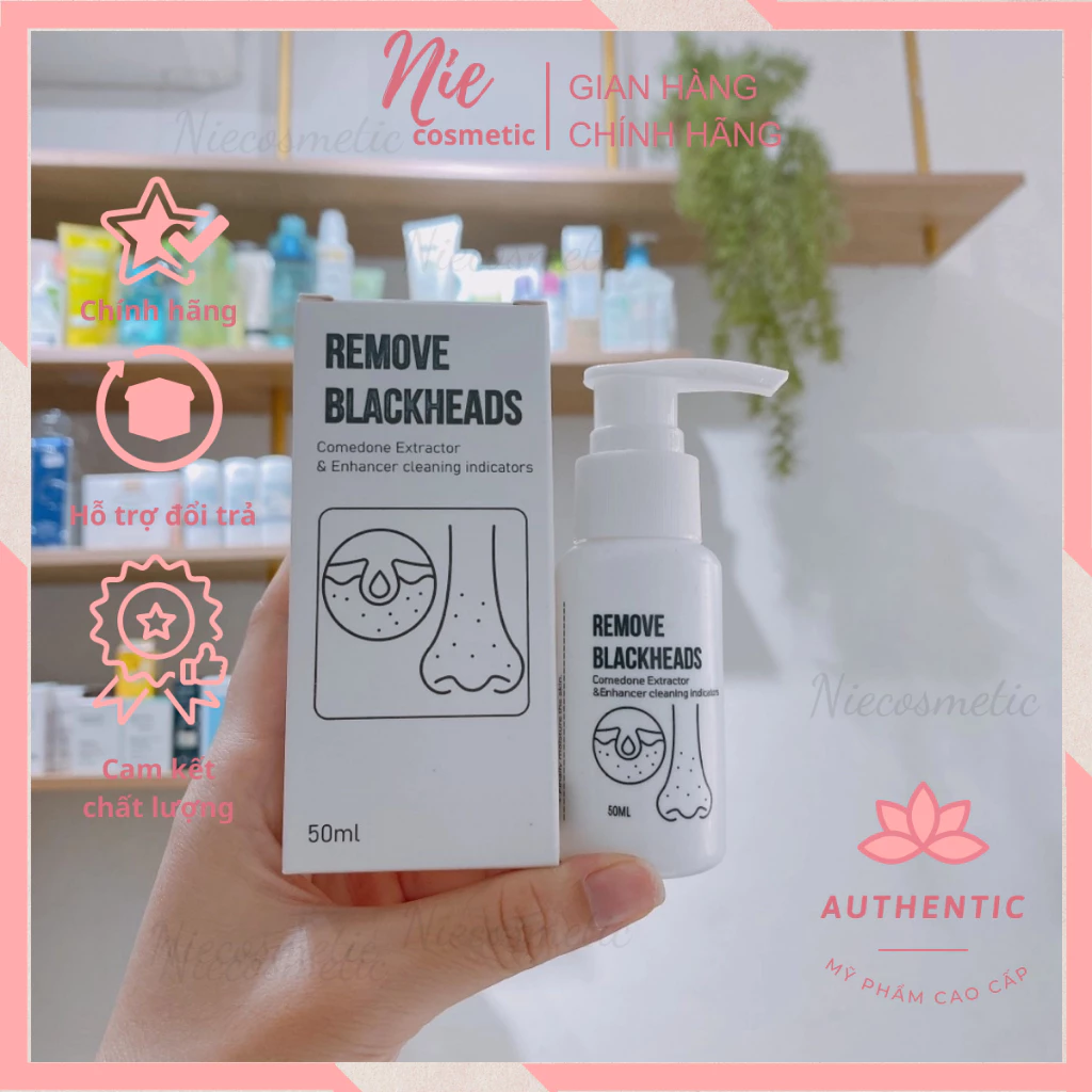 [Công ty] Ủ Mụn Làm Sạch Mụn Đầu Đen Sợi Bã Nhờn REMOVE BLACKHEAD 50ml