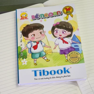 Tập học sinh BÉ NGOAN TAN THUẬN TIẾN 96T giấy dày 120gsm 4 ô ly / 5 ô ly cho học sinh tiểu học