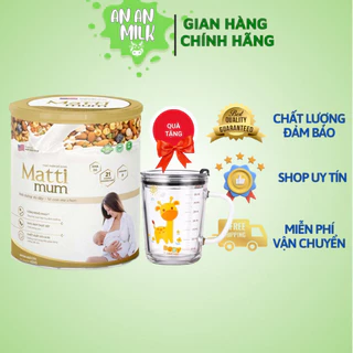 A1 Sữa hạt lợi sữa MattiMum lon 650g - Sữa về nhiều hơn, đặc sánh nhiều dưỡng chất