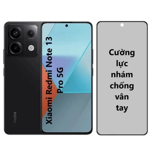 Cường Lực Nhám Chống Vân Tay Xiaomi Redmi Note 9 10 11 12 13 Pro T S Lite 5G 4G