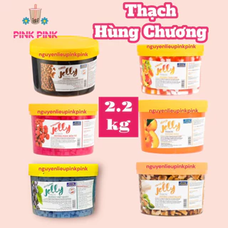 Thạch Jelly Hùng Chương 2,2kg Đủ Mùi Từ Pink Pink Nguyên Liệu & Dụng cụ Pha Chế Đồ Uống