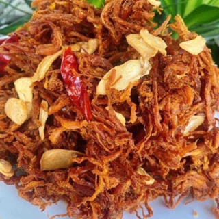 Khô heo cháy tỏi 500gr