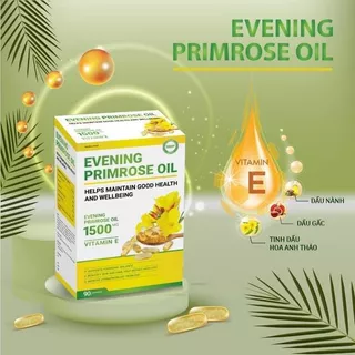 Viên Uống Tinh Dầu Hoa Anh Thảo Cân Bằng Nội Tiết Tố Nữ 90 Viên - Evening Primrose Oil