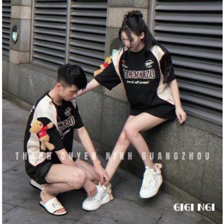 Áo Thun Dema LOVE In ALL Around Đinh Gấu Coca Chất Cotton Thoáng Mát