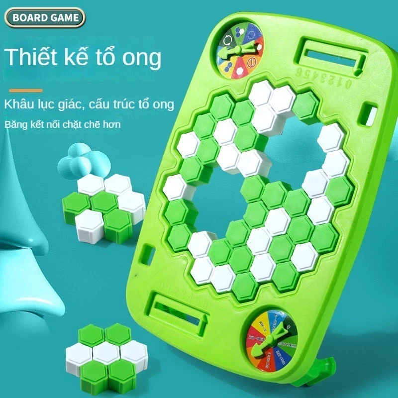 [Sale 50%]  [Size lớn] Ếch phá băng, đồ chơi ếch phá băng size lớn, đồ chơi đập băng giải cứu ếch cho bé vui chơi giải
