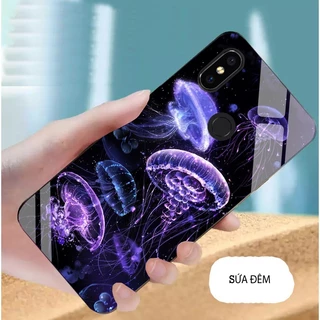 Ốp Lưng XIAOMI REDMI NOTE 6 PRO, REDMI 6 PRO, A2 LITE, MI 8, MI 8 SE Mặt kính tráng gương, thiết kế đẹp